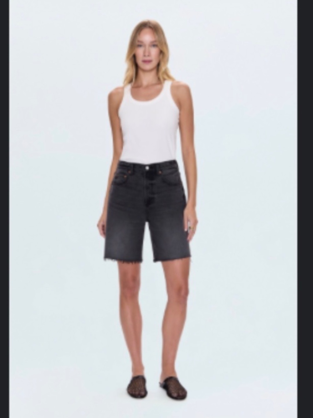 Pistola High Waisted Loose Short